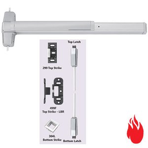 Von Duprin CD98EO Panic Bar Rim Exit Device with Cylinder